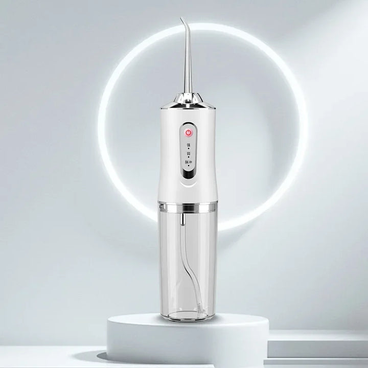 Wireless Water Flosser - FlossMaster-White-Nora Luxe