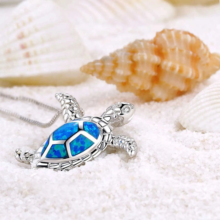 Wisdom and Longevity Turtle Necklace-Nora Luxe