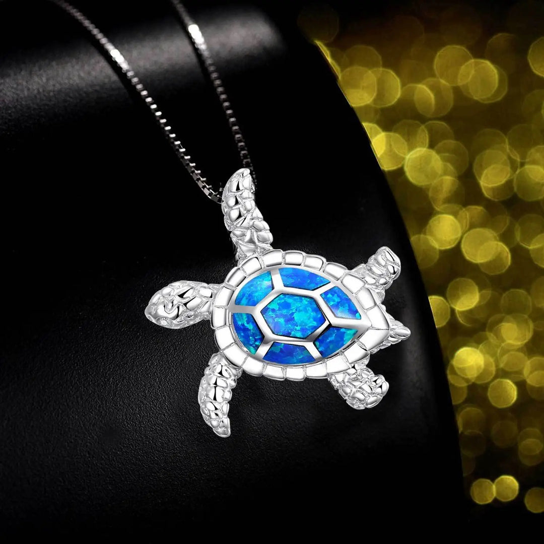 Wisdom and Longevity Turtle Necklace-Nora Luxe
