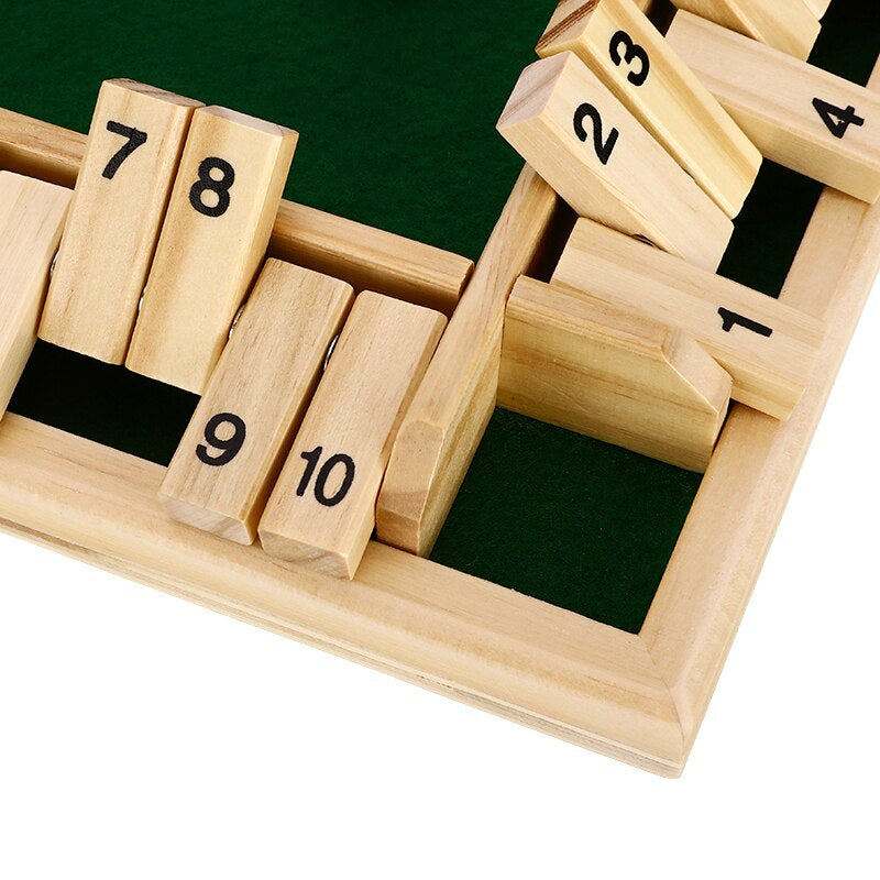 Wooden Dice Board Game - RekenRijk-Nora Luxe