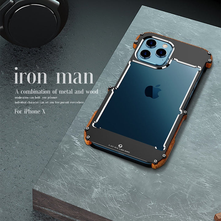 Wooden iPhone Case - Arbori-iPhone 12-Nora Luxe