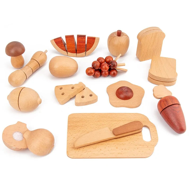 Wooden Kitchen Toy – CooknTimber-Kitchen items-The Livary