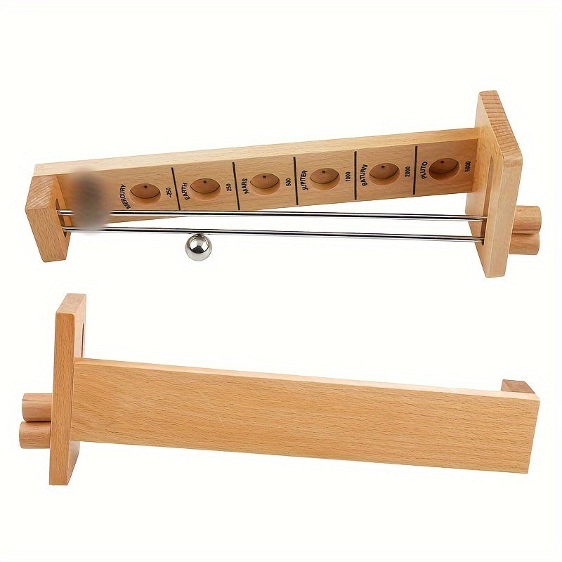 Wooden Stickball Game Space Adventure - SpaceBall Frenzy-Nora Luxe