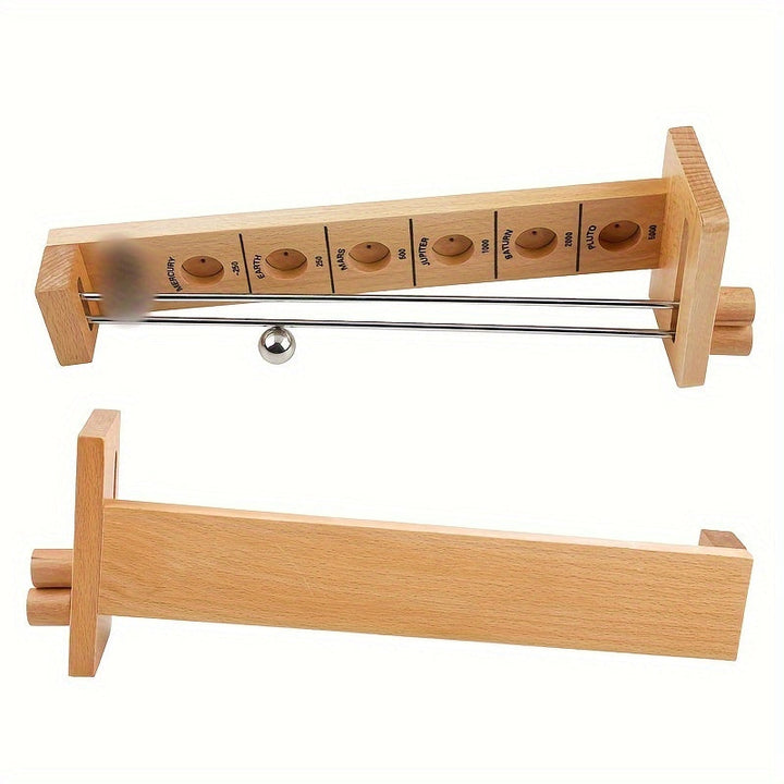 Wooden Stickball Game Space Adventure - SpaceBall Frenzy-Nora Luxe