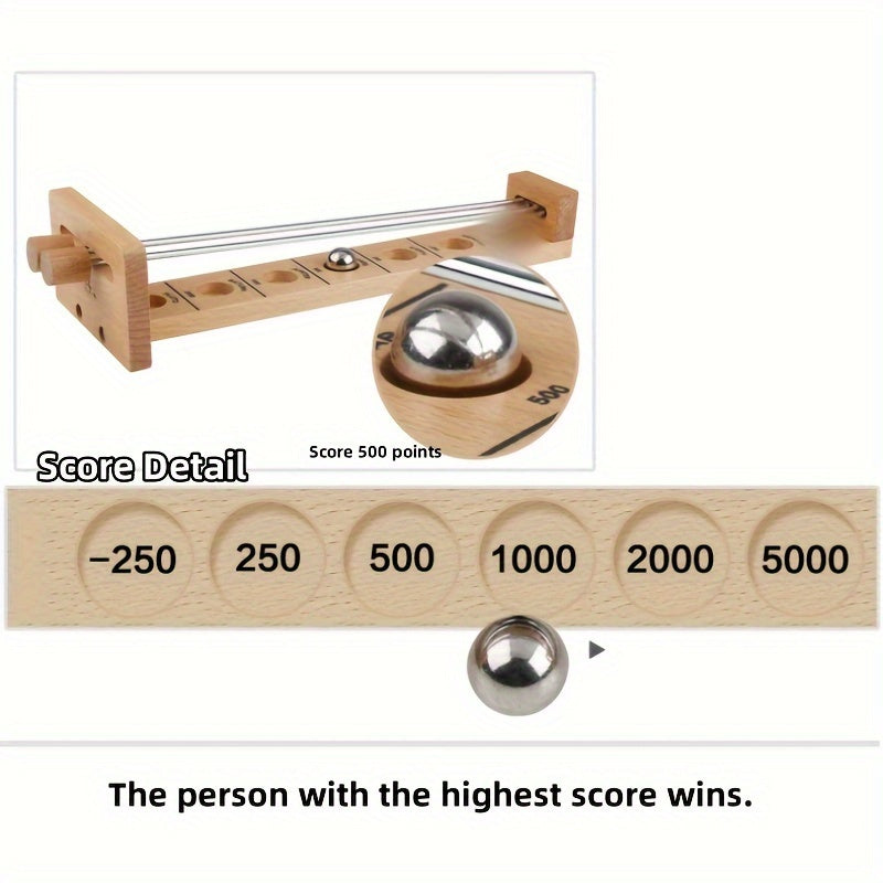 Wooden Stickball Game Space Adventure - SpaceBall Frenzy-Nora Luxe