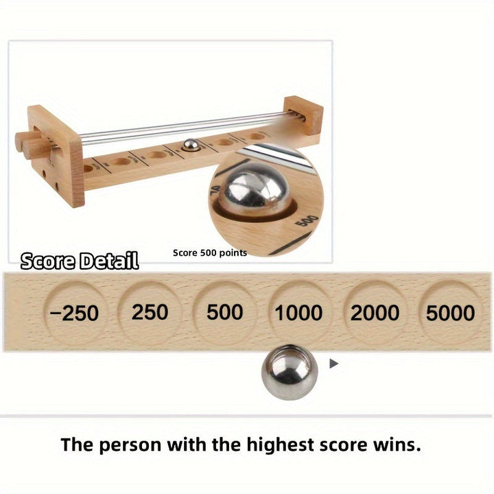 Wooden Stickball Game Space Adventure - SpaceBall Frenzy-Nora Luxe