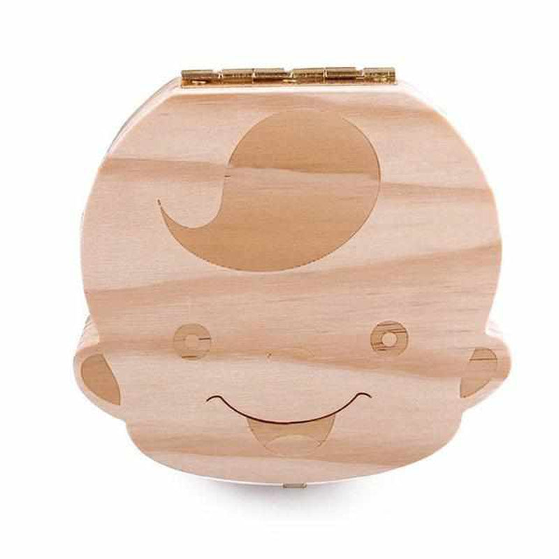 Wooden Tooth Box for Precious Memories - Tooth Treasure (1+1 FREE)-Boy-Nora Luxe