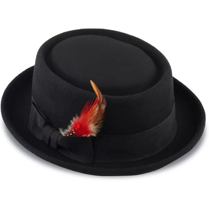 Wool Felt Fedora Hat - Camille-Nora Luxe