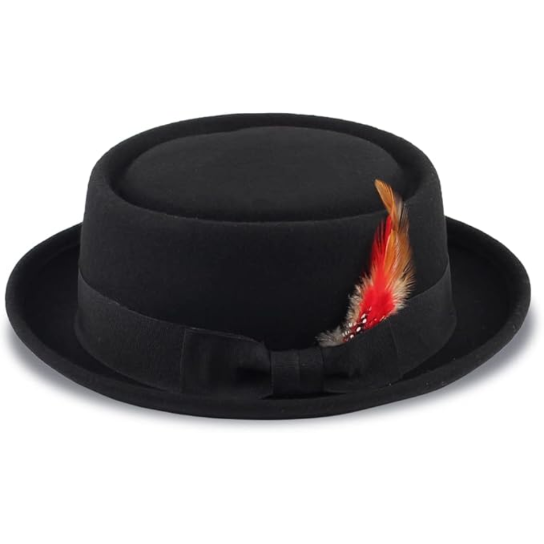 Wool Felt Fedora Hat - Camille-Nora Luxe