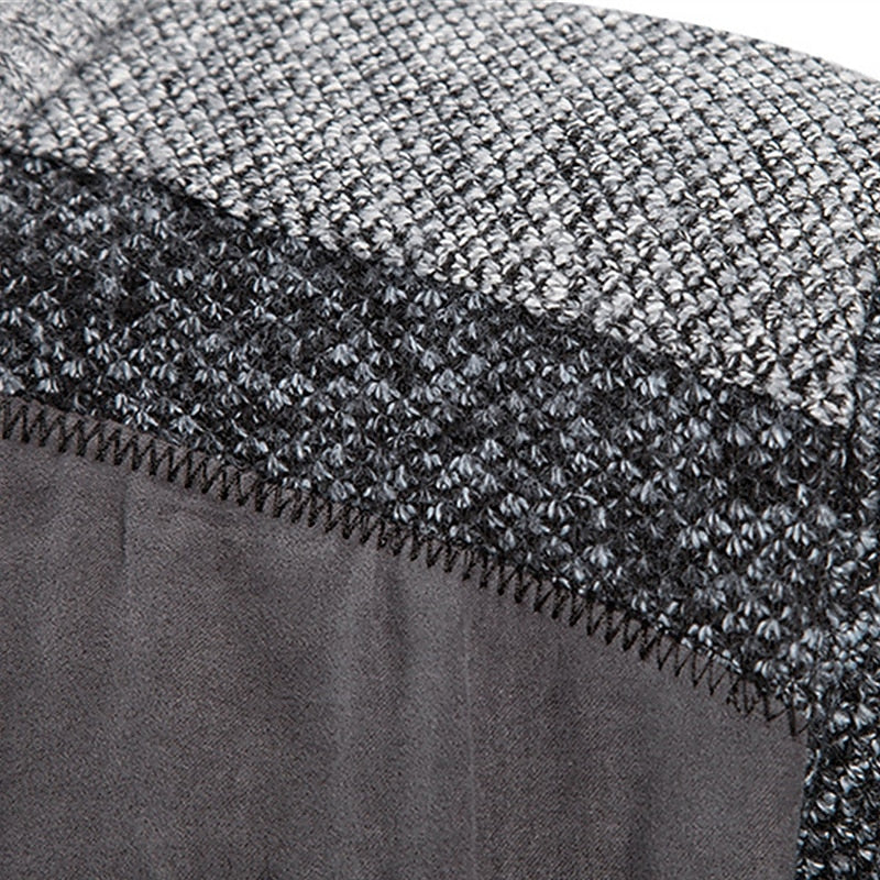 Wool Vest with Zip and Sweater - Leon-Light grey-S-The Livary