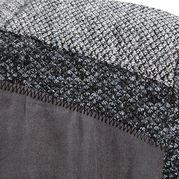 Wool Vest with Zip and Sweater - Leon-Light grey-S-The Livary