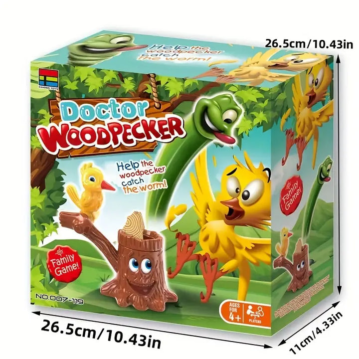 Worm hunting Family Game - Woodpecker Mania-Nora Luxe