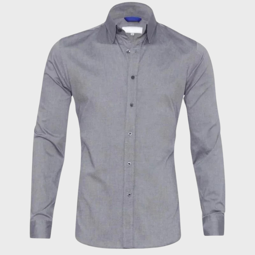 Wrinkle-free Shirt for Men - Milan-Black-XS-Nora Luxe
