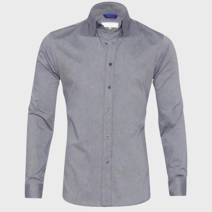 Wrinkle-free Shirt for Men - Milan-Black-XS-Nora Luxe