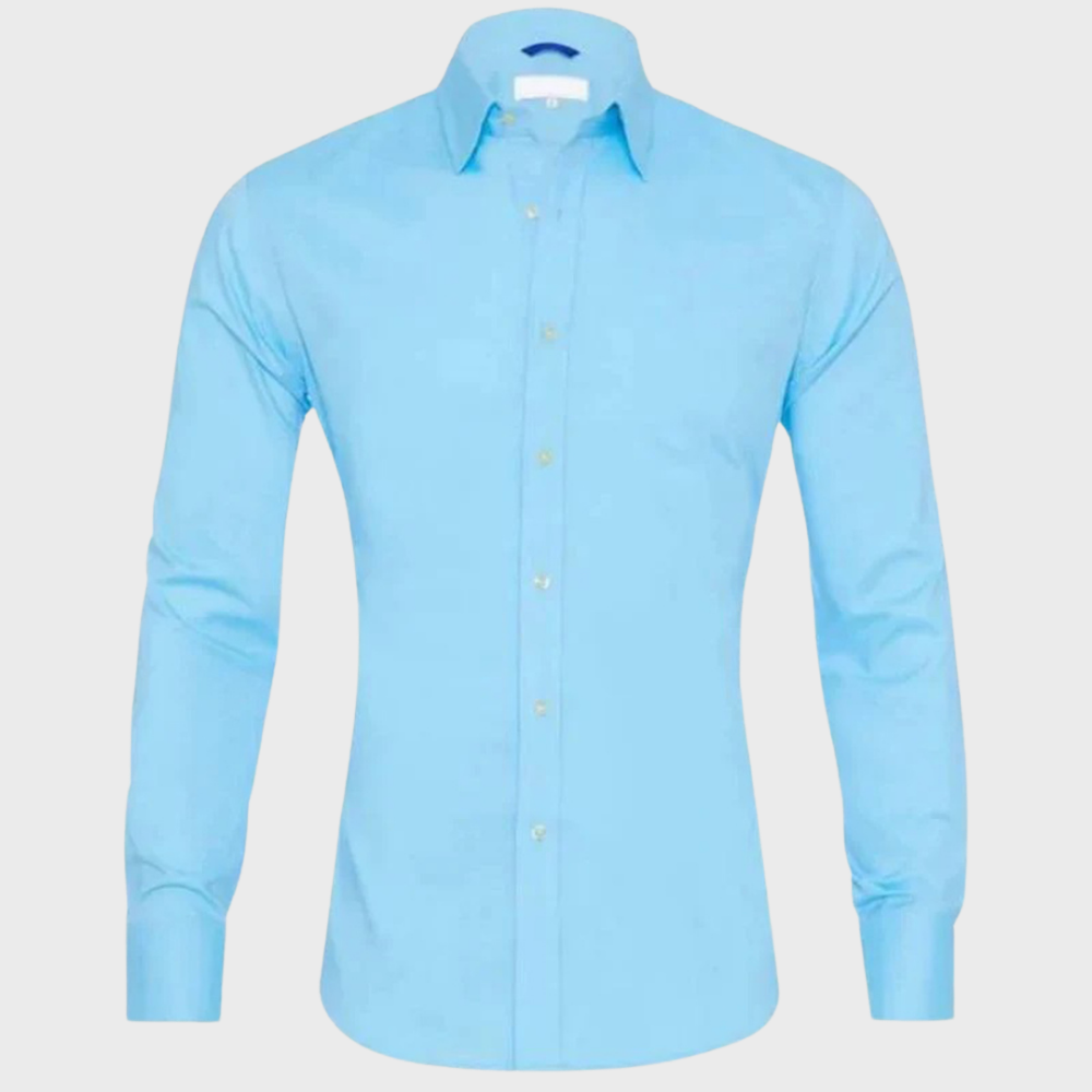 Wrinkle-free Shirt for Men - Milan-Black-XS-Nora Luxe