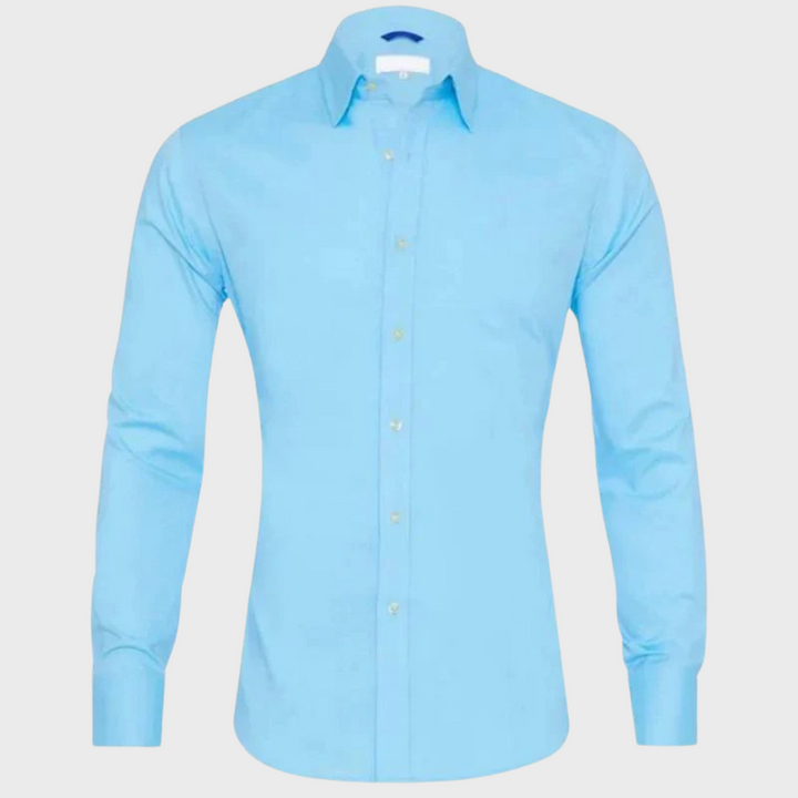 Wrinkle-free Shirt for Men - Milan-Black-XS-Nora Luxe