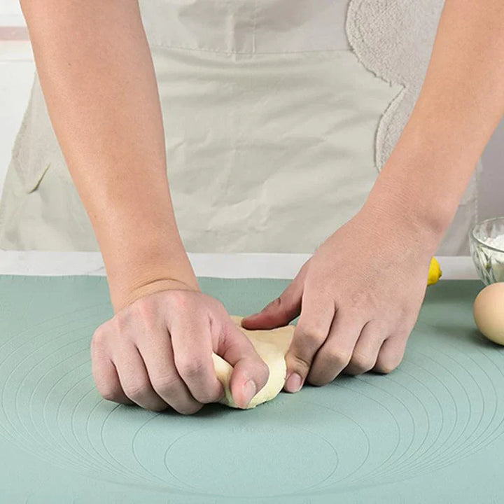 XL Silicone Kitchen Mat - FlexiMat-Green-Nora Luxe