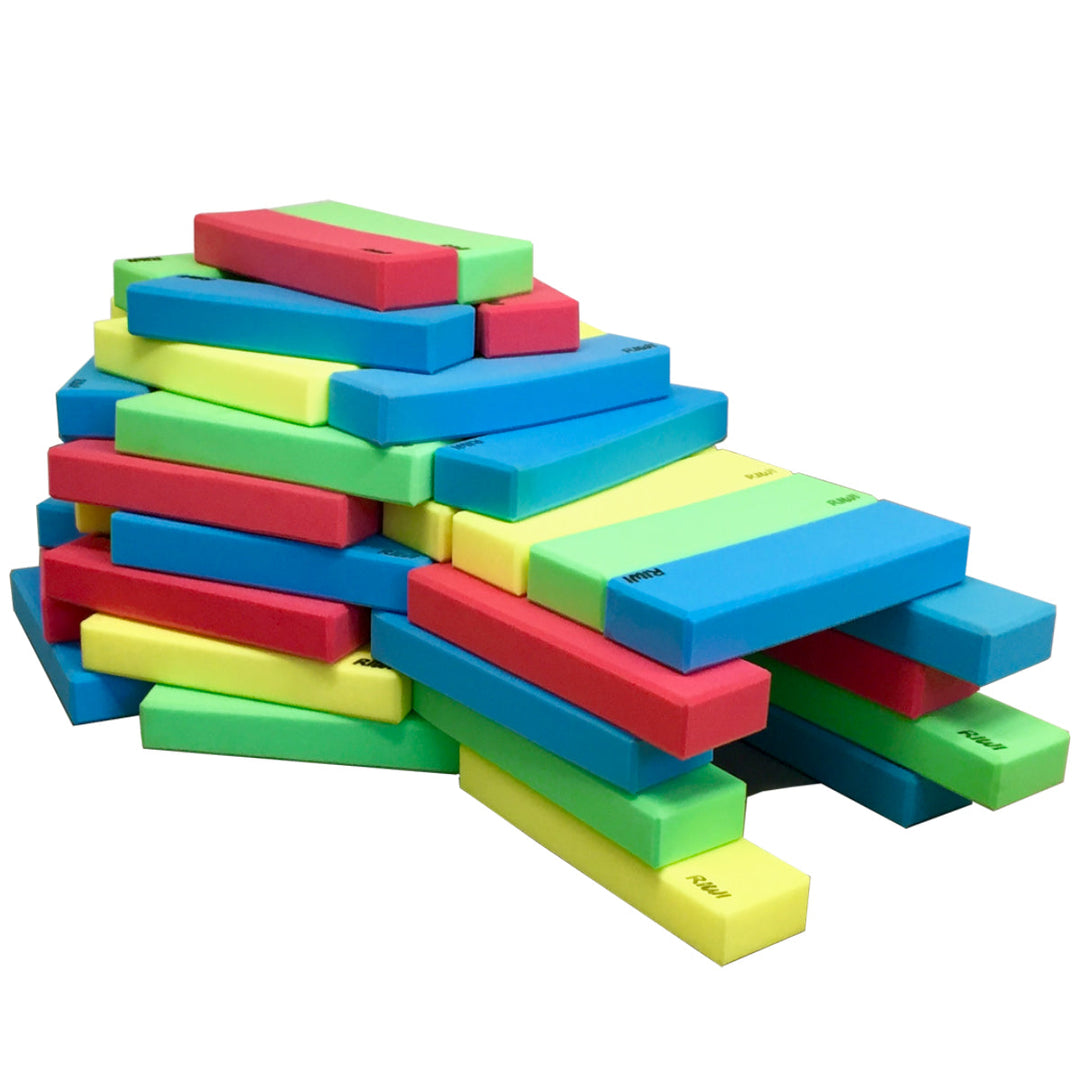 XXL Foam Blocks Building Set – MegaBlocks Playset-12 Blocks-Nora Luxe