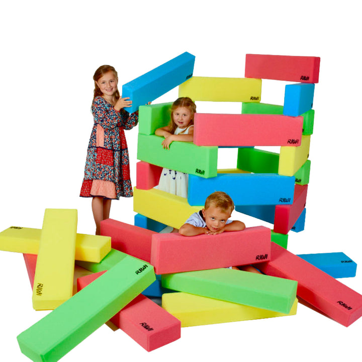 XXL Foam Blocks Building Set – MegaBlocks Playset-12 Blocks-Nora Luxe