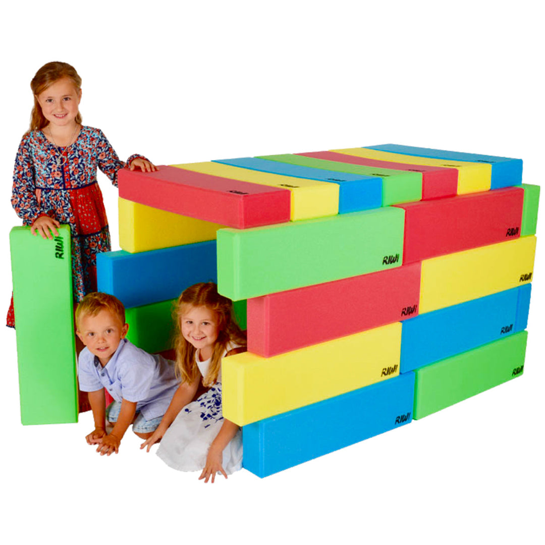 XXL Foam Blocks Building Set – MegaBlocks Playset-12 Blocks-Nora Luxe