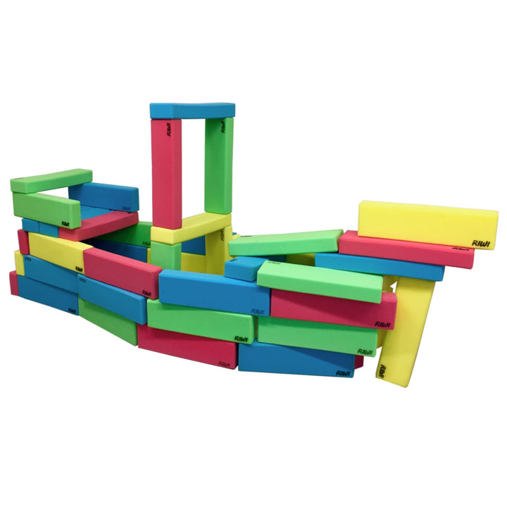 XXL Foam Blocks Building Set – MegaBlocks Playset-12 Blocks-Nora Luxe