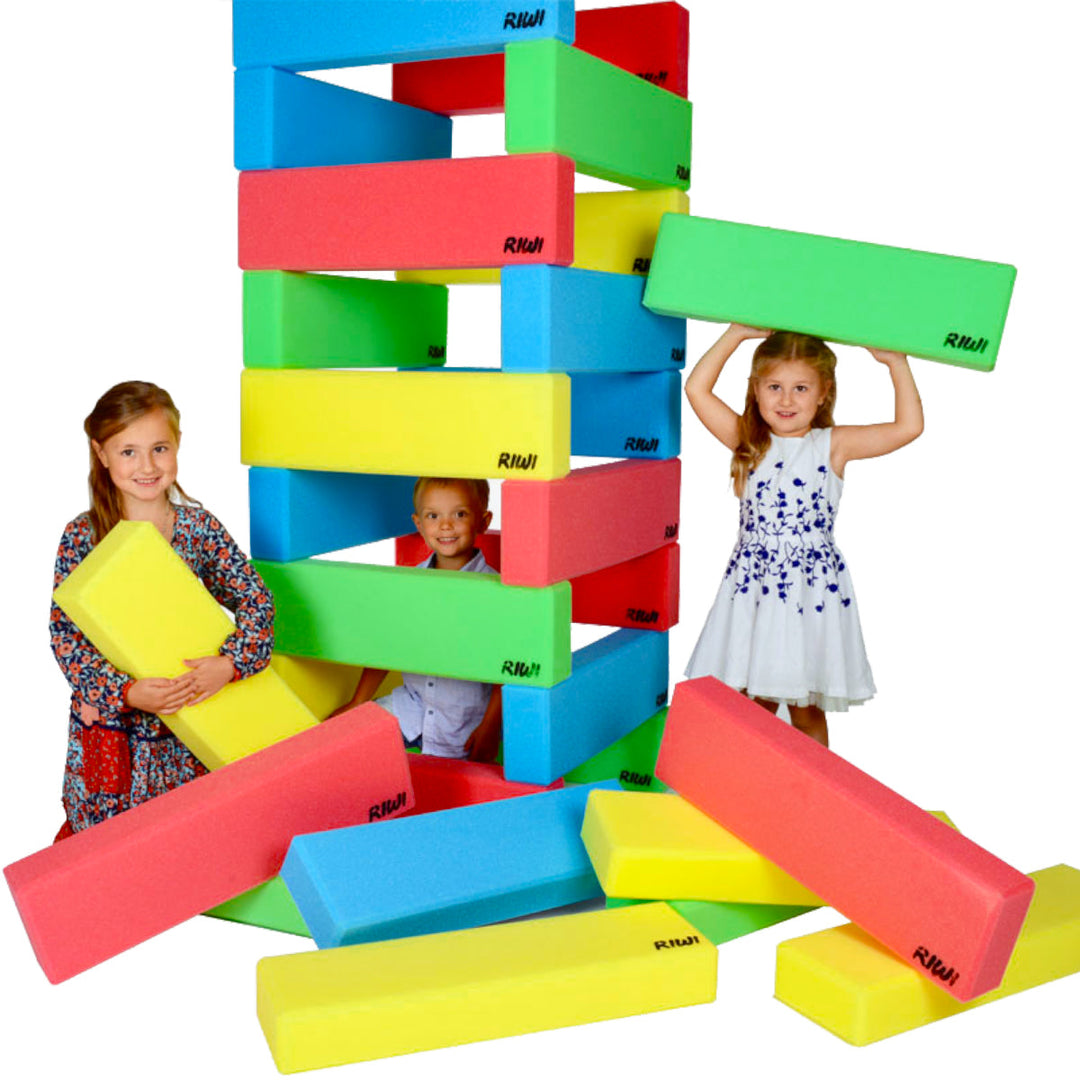 XXL Foam Blocks Building Set – MegaBlocks Playset-12 Blocks-Nora Luxe