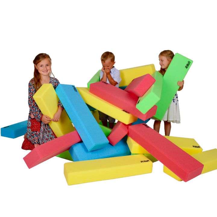 XXL Foam Blocks Building Set – MegaBlocks Playset-12 Blocks-Nora Luxe