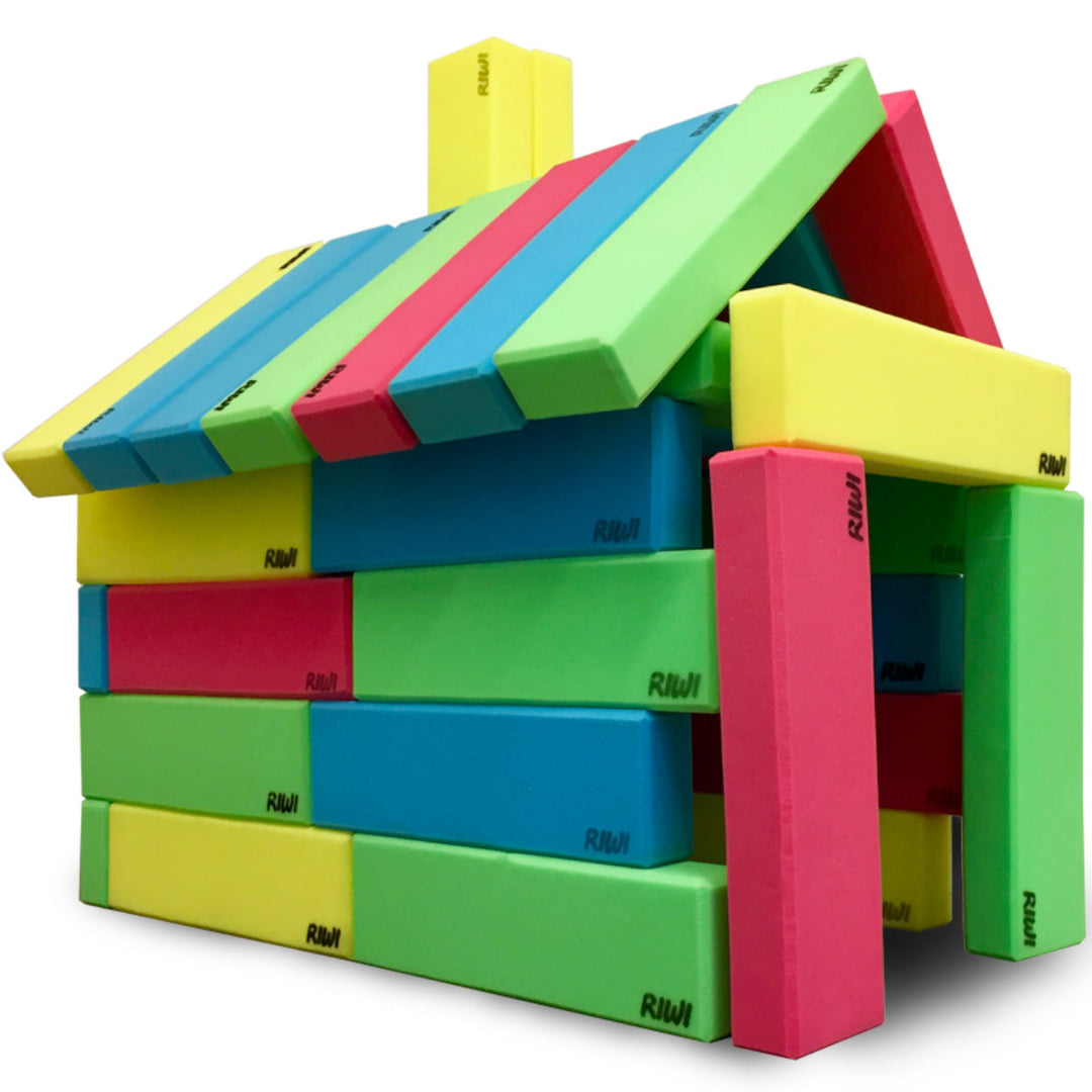 XXL Foam Blocks Building Set – MegaBlocks Playset-12 Blocks-Nora Luxe
