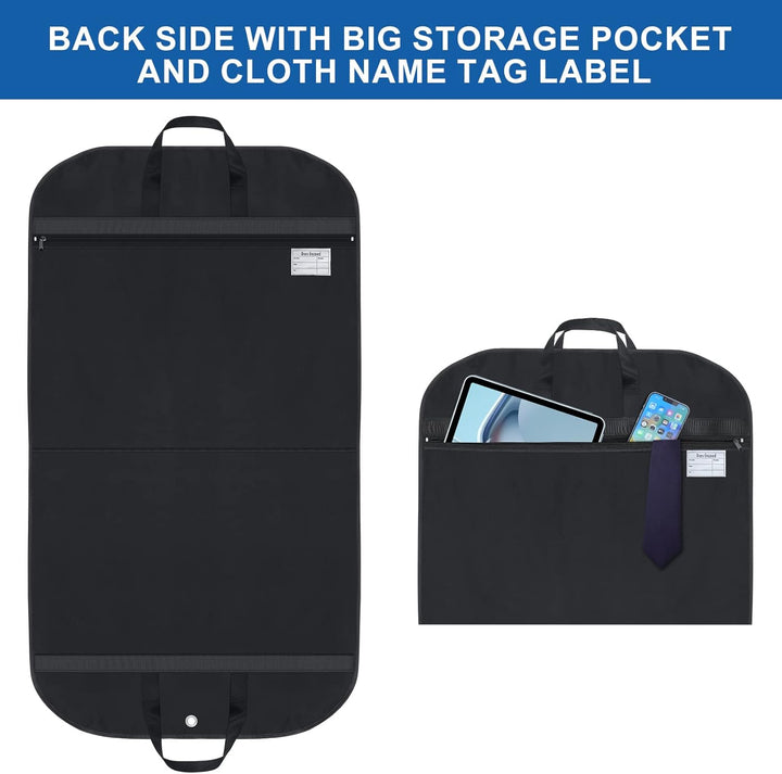 Waterproof Oxford Garment Bag – Suit Cover with Gusset & Pockets (Buy 1, Take 1 FREE)