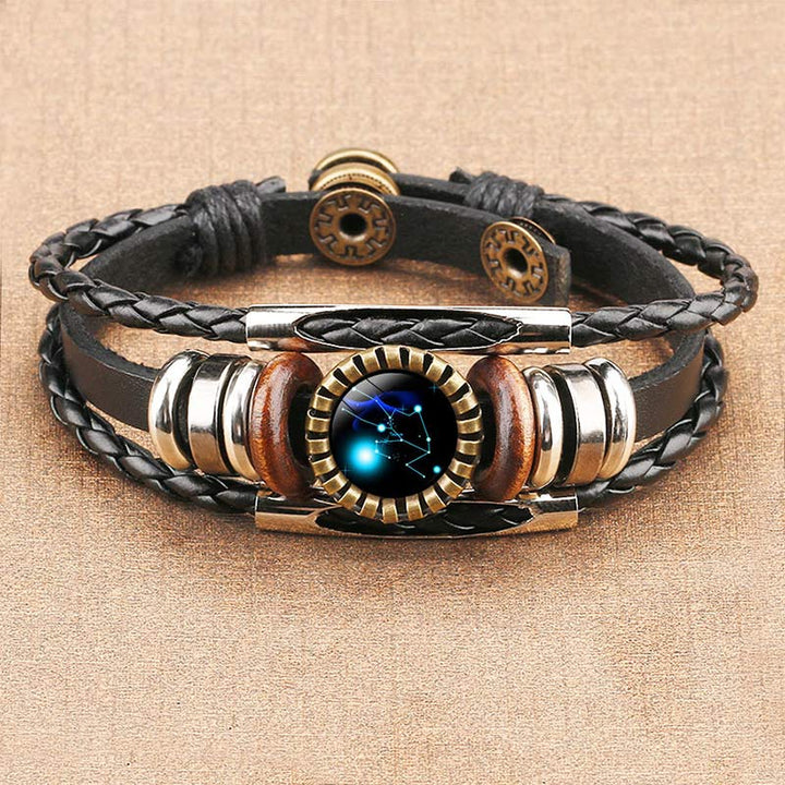 Zodiac Retro Bracelet - Lyra-Bull-Nora Luxe