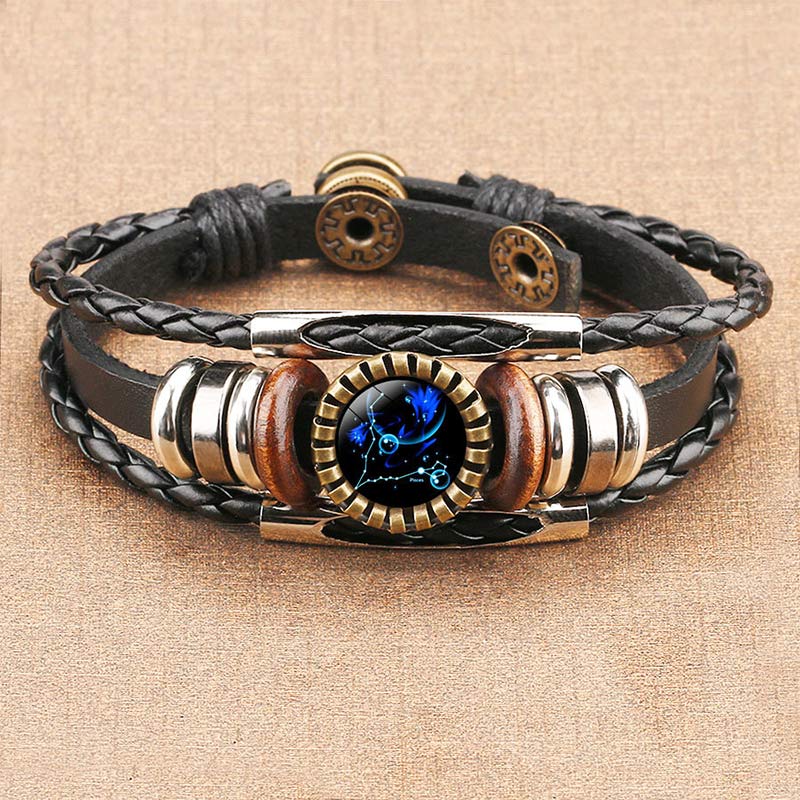 Zodiac Retro Bracelet - Lyra-Pisces-Nora Luxe