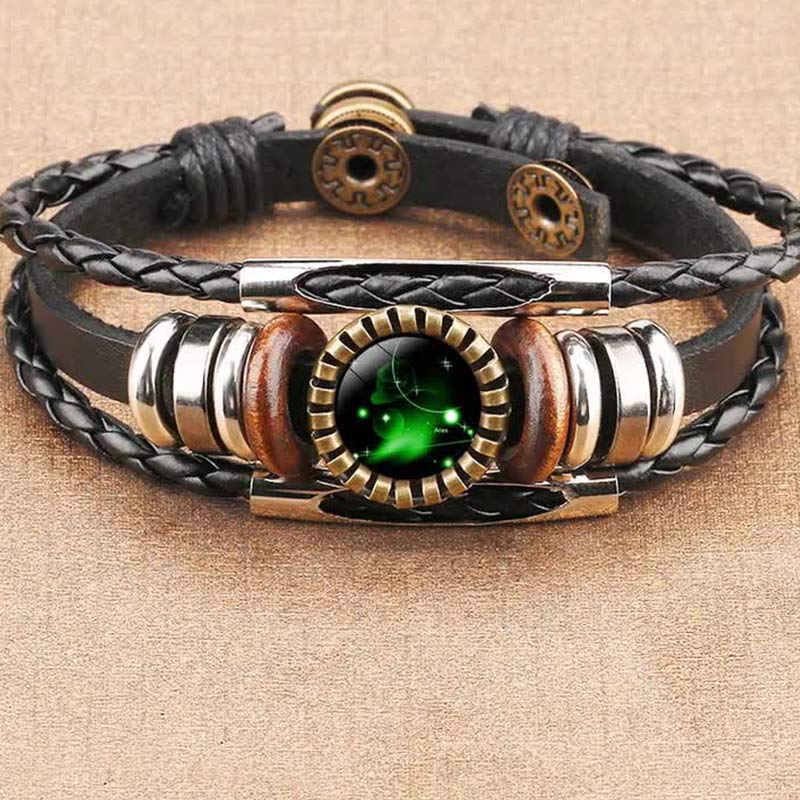 Zodiac Retro Bracelet - Lyra-Ram-Nora Luxe