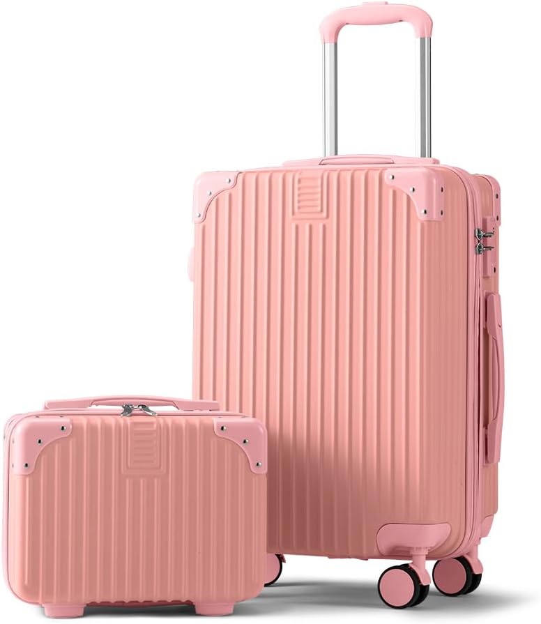 ABS Hard Shell Luggage with Spinner Wheels & TSA Lock