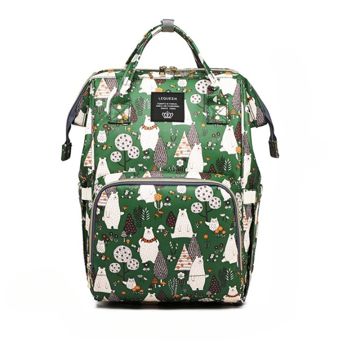 Large-Capacity Baby Nappy Backpack – Multi-Pocket Waterproof Travel Bag